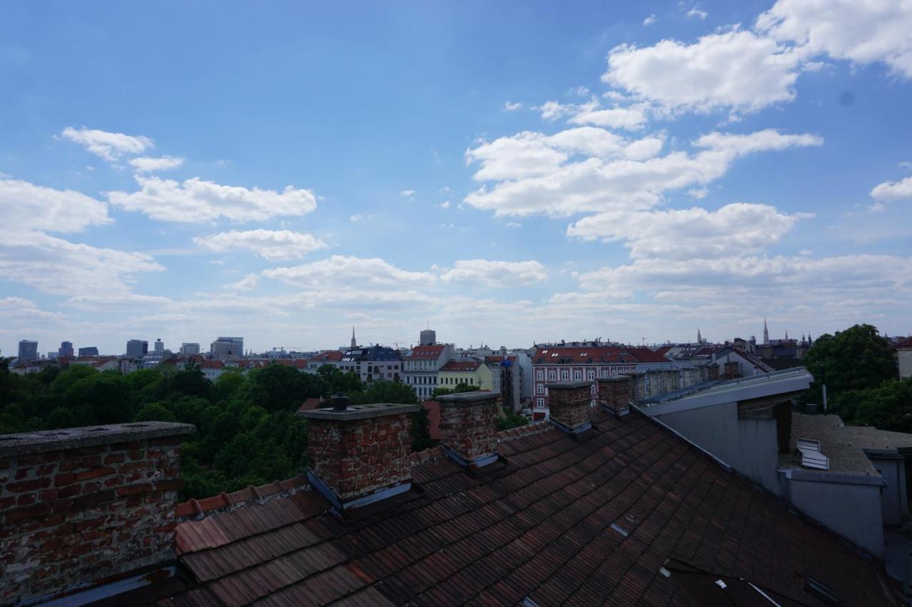 Appartamento Augartenblick Penthaus 16 Vienna Esterno foto