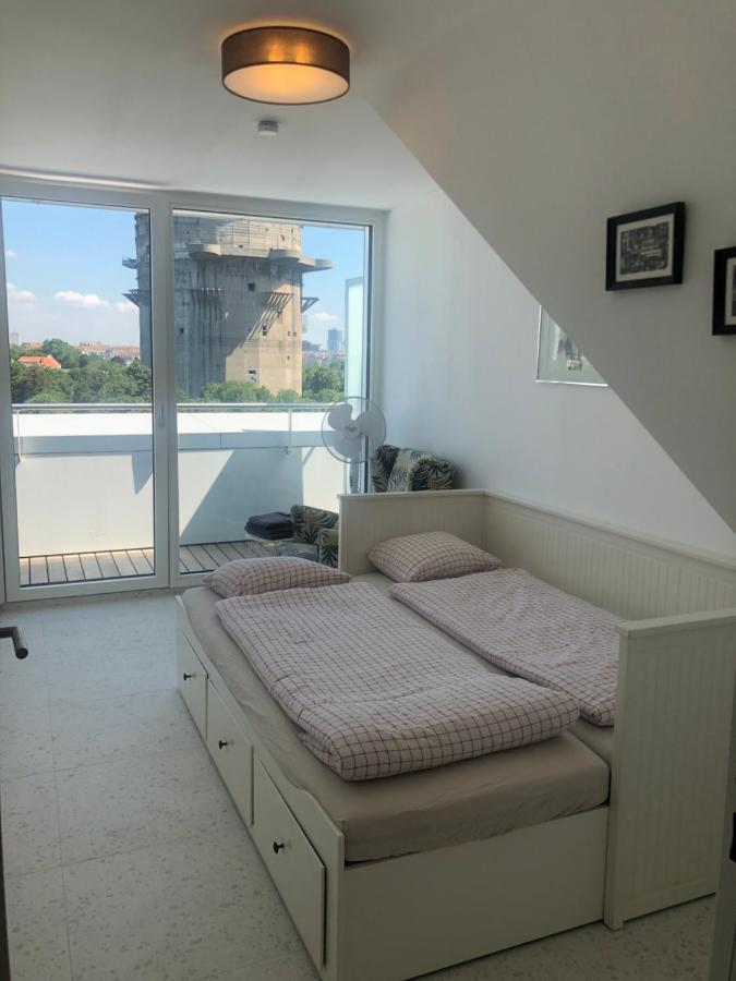 Appartamento Augartenblick Penthaus 16 Vienna Esterno foto