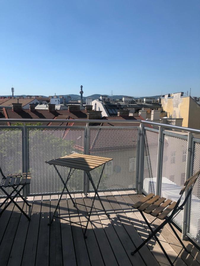 Appartamento Augartenblick Penthaus 16 Vienna Esterno foto