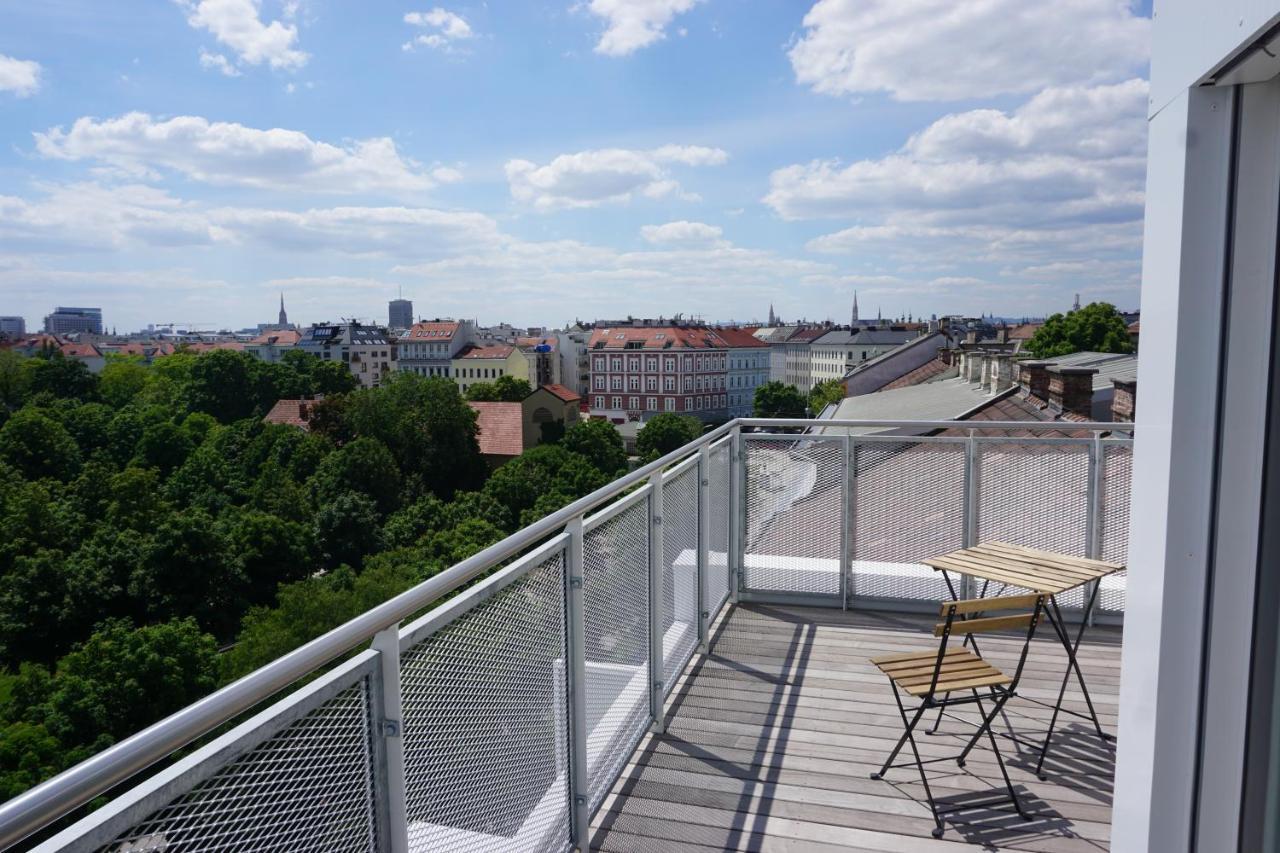 Appartamento Augartenblick Penthaus 16 Vienna Esterno foto