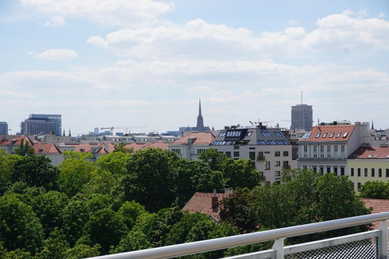 Appartamento Augartenblick Penthaus 16 Vienna Esterno foto