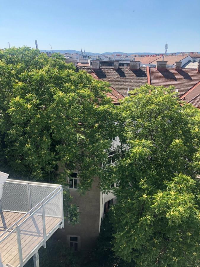 Appartamento Augartenblick Penthaus 16 Vienna Esterno foto